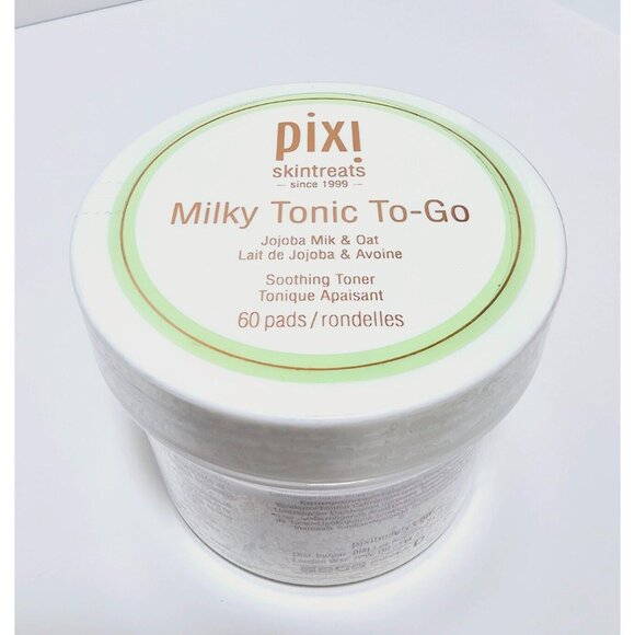 Pixi Milky Tonic To Go 60ct Soothing Toner Pads New - Picture 2 of 10